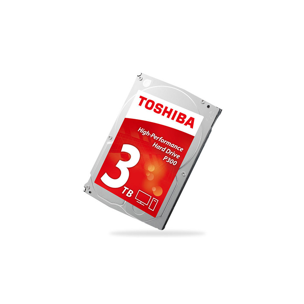 Toshiba P300 3TB disque dur 3 To 7200 tr min 64 Mo 3.5" Série ATA III