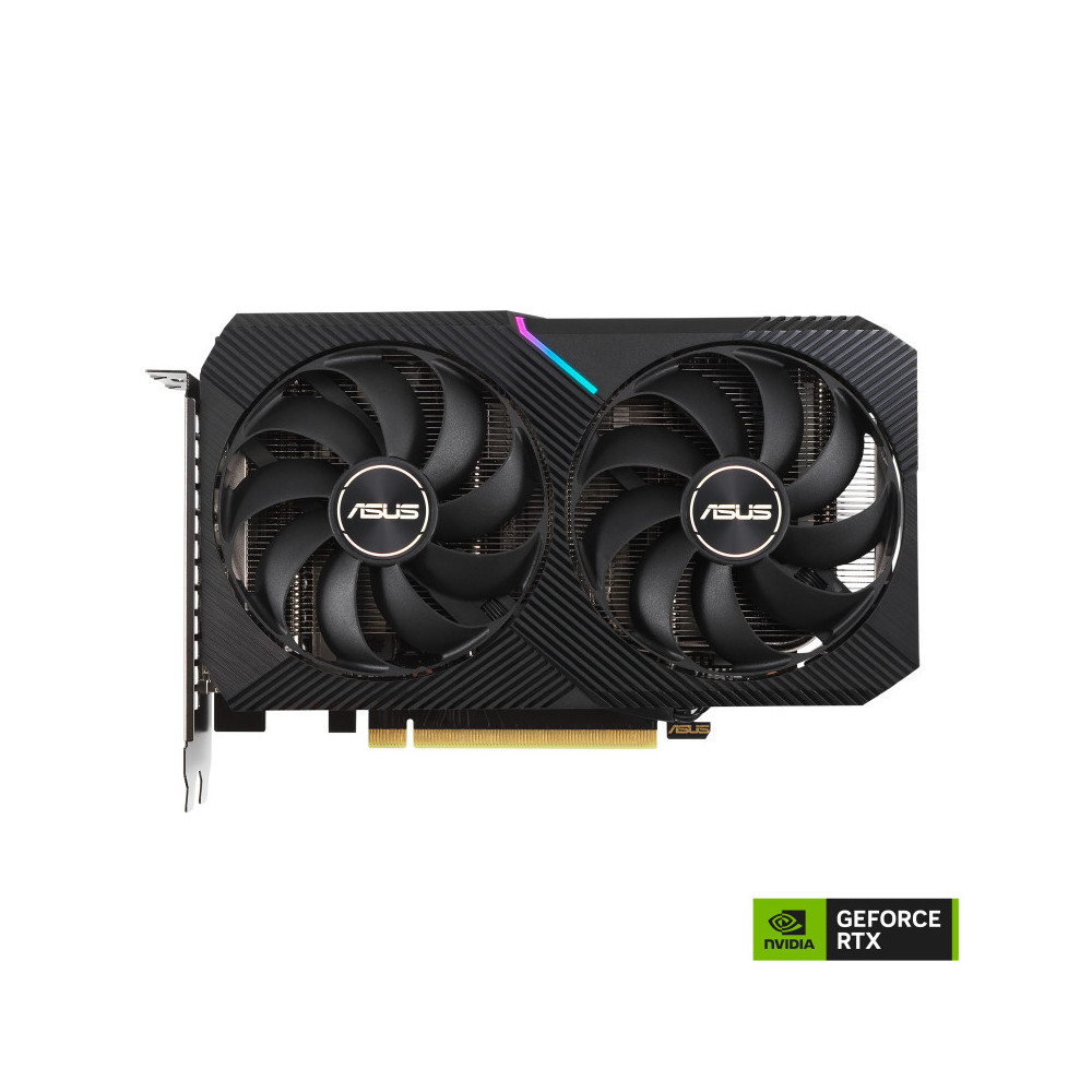 ASUS DUAL-RTX3060-O8G NVIDIA GeForce RTX 3060 8 Go GDDR6 ASUS DUAL-RTX3060-O8G NVIDIA GeForce RTX 3060 8 Go GDDR6