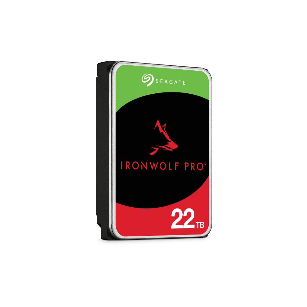 Seagate IronWolf Pro ST22000NT001 disque dur 22 To 7200 tr min 512 Mo 3.5" Série ATA III Seagate IronWolf Pro ST22000NT001 disque dur 22 To 7200 tr min 512 Mo 3.5" Série ATA III