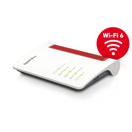 FRITZ!Box 5530 routeur sans fil Gigabit Ethernet Bi-bande (2,4 GHz   5 GHz) Blanc