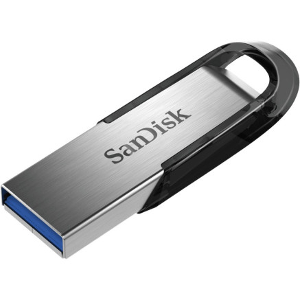 SanDisk ULTRA FLAIR lecteur USB flash 64 Go USB Type-A 3.2 Gen 1 (3.1 Gen 1) Noir, Argent