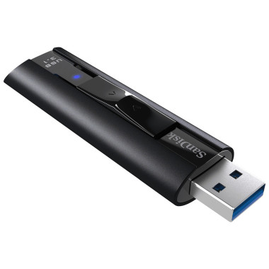 SanDisk Extreme Pro lecteur USB flash 128 Go USB Type-A 3.2 Gen 1 (3.1 Gen 1) Noir