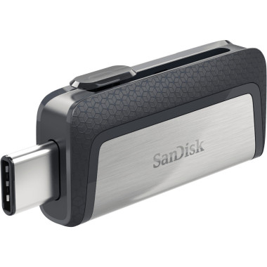 SanDisk Ultra Dual Drive USB Type-C lecteur USB flash 32 Go USB Type-A   USB Type-C 3.2 Gen 1 (3.1 Gen 1) Noir, Argent