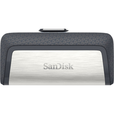 SanDisk Ultra Dual Drive USB Type-C lecteur USB flash 64 Go USB Type-A   USB Type-C 3.2 Gen 1 (3.1 Gen 1) Noir, Argent