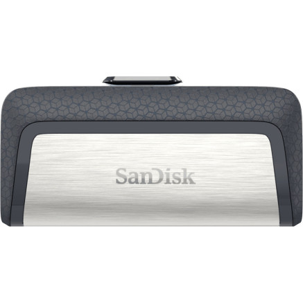 SanDisk Ultra Dual Drive USB Type-C lecteur USB flash 128 Go USB Type-A   USB Type-C 3.2 Gen 1 (3.1 Gen 1) Noir, Argent
