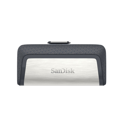SanDisk Drive USB Ganda Ultra Tipe-C 256 GB lecteur USB flash 256 Go USB Type-A   USB Type-C 3.2 Gen 1 (3.1 Gen 1) Gris, Argent