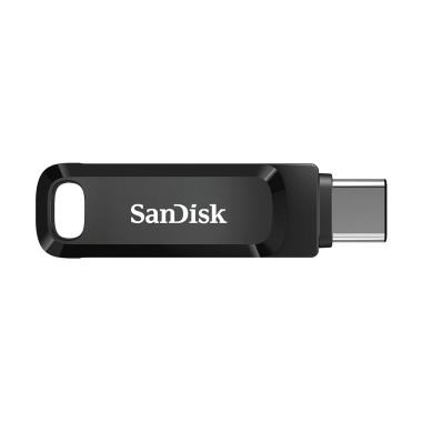 SanDisk Ultra Dual Drive Go lecteur USB flash 64 Go USB Type-A   USB Type-C 3.2 Gen 1 (3.1 Gen 1) Noir