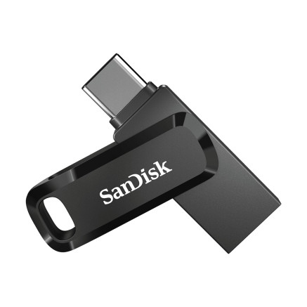 SanDisk Ultra Dual Drive Go lecteur USB flash 256 Go USB Type-A   USB Type-C 3.2 Gen 1 (3.1 Gen 1) Noir
