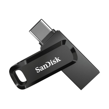 SanDisk Ultra Dual Drive Go lecteur USB flash 256 Go USB Type-A   USB Type-C 3.2 Gen 1 (3.1 Gen 1) Noir