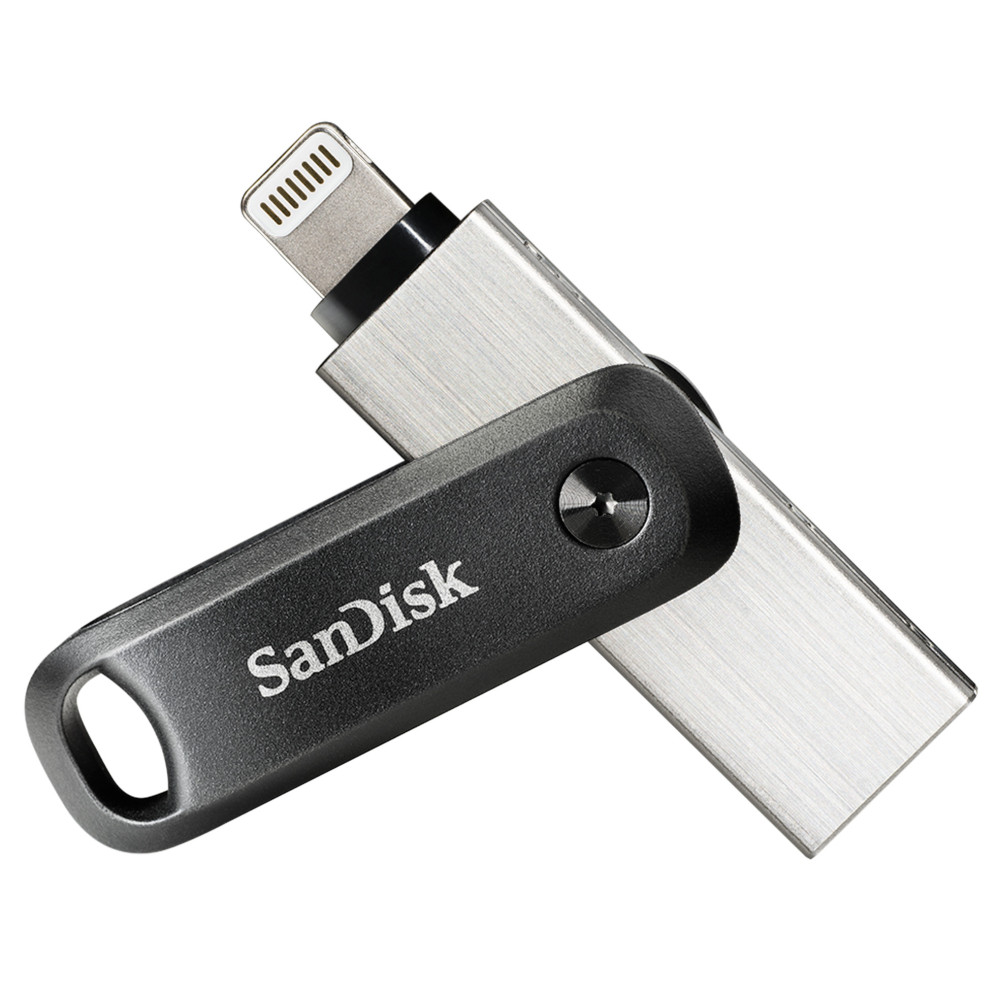 SanDisk SDIX60N-128G-GN6NE lecteur USB flash 128 Go 3.2 Gen 1 (3.1 Gen 1) Gris, Argent
