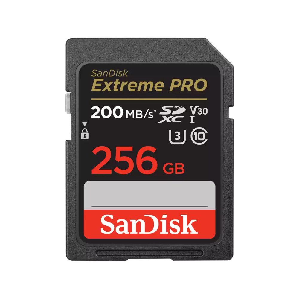 SanDisk Extreme PRO 256 Go SDXC UHS-I Classe 10 SanDisk Extreme PRO 256 Go SDXC UHS-I Classe 10