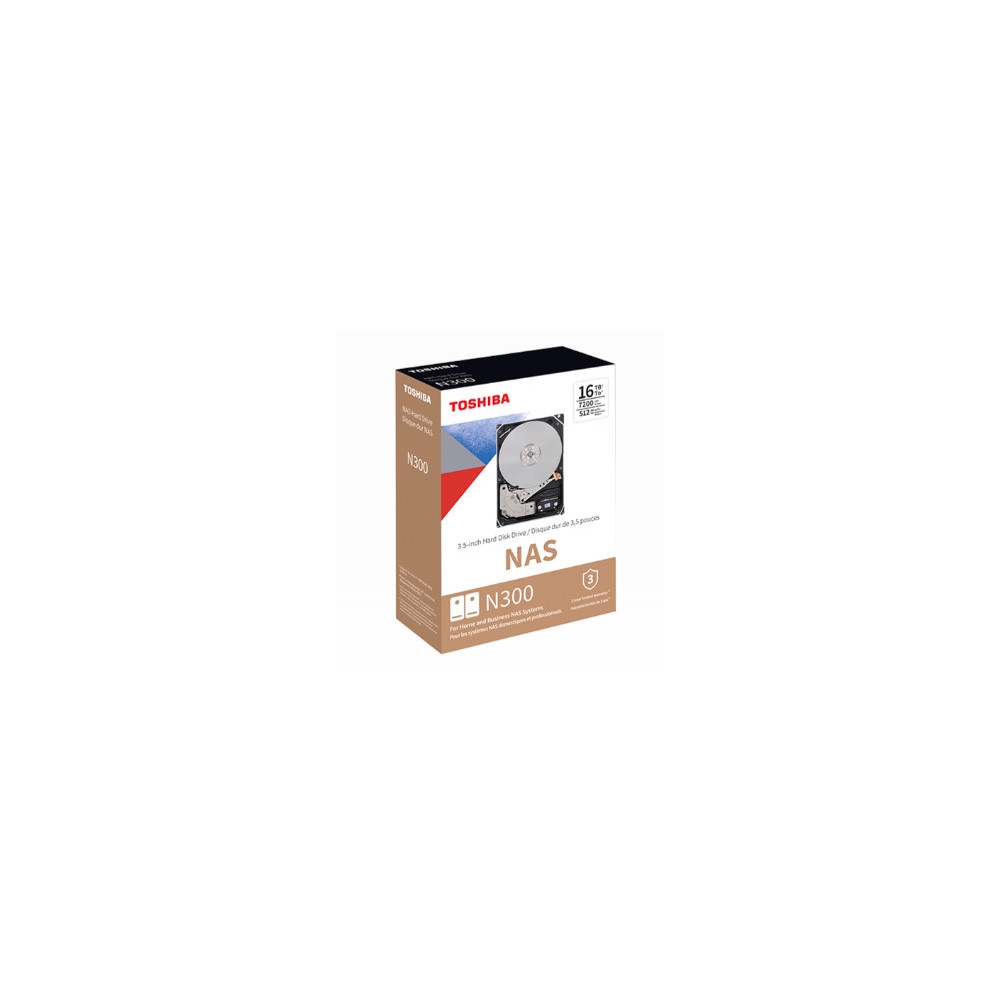 Toshiba N300 disque dur 10 To 7200 tr min 512 Mo 3.5" Série ATA III