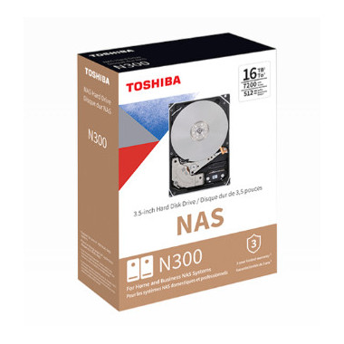 Toshiba N300 disque dur 10 To 7200 tr min 512 Mo 3.5" Série ATA III