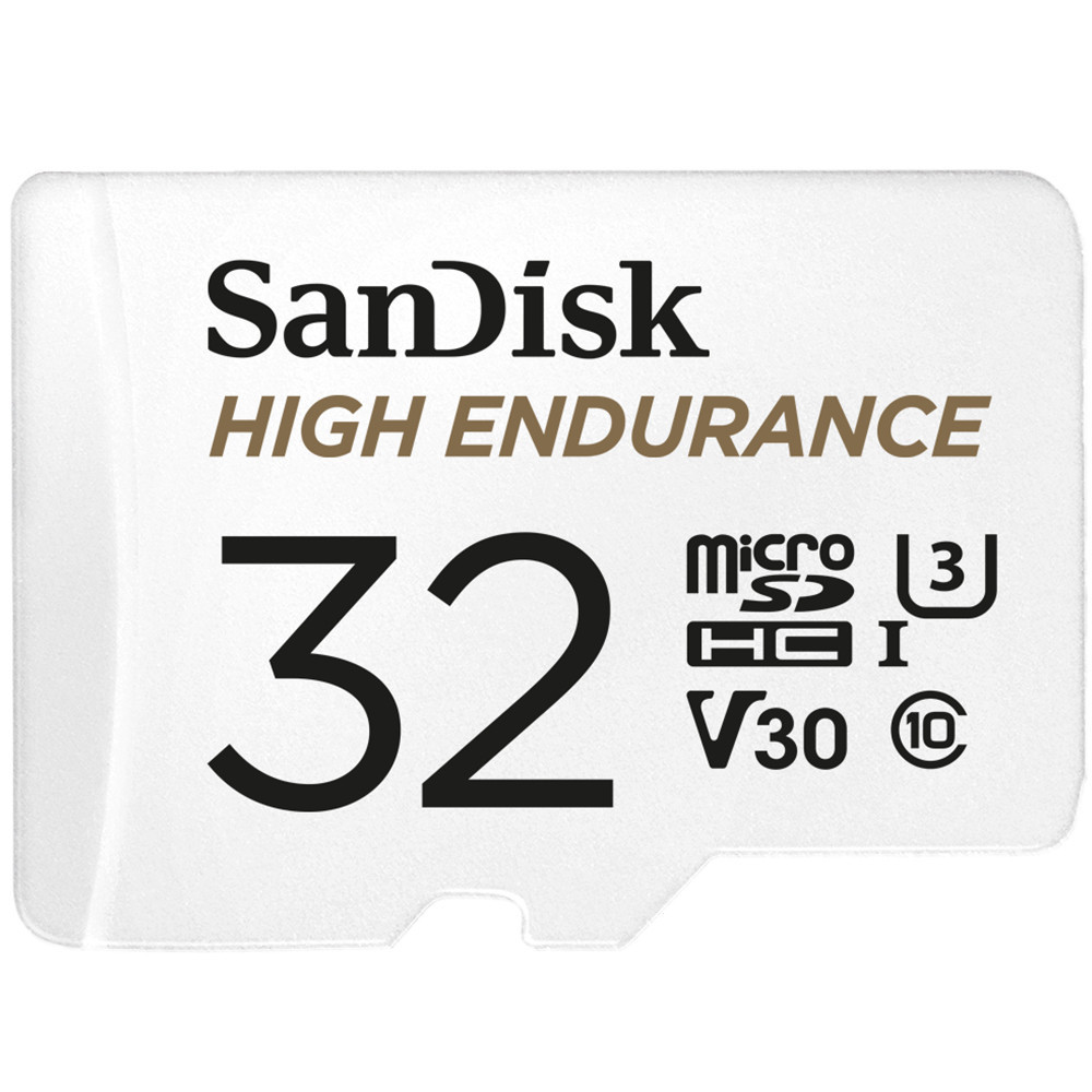 SanDisk High Endurance 32 Go MicroSDHC UHS-I Classe 10 SanDisk High Endurance 32 Go MicroSDHC UHS-I Classe 10