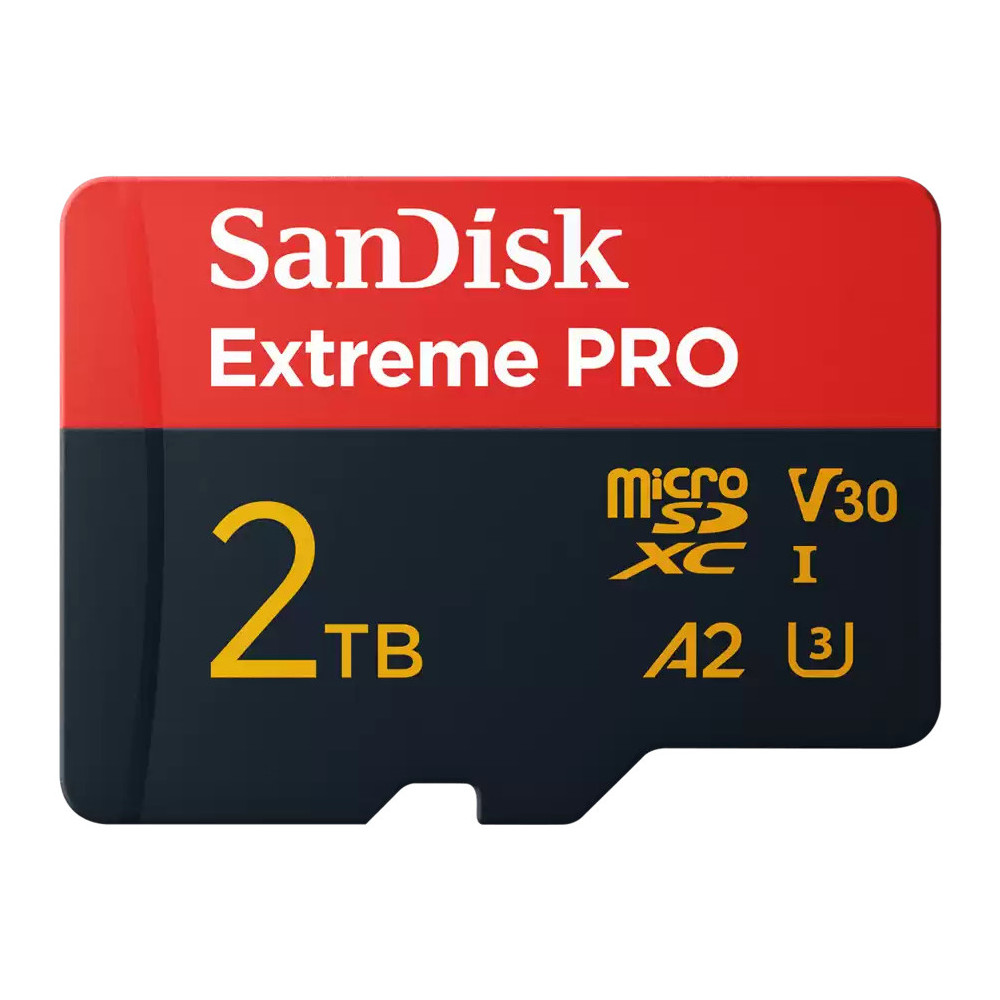 SanDisk Extreme PRO 2 To MicroSDXC UHS-I Classe 10 SanDisk Extreme PRO 2 To MicroSDXC UHS-I Classe 10