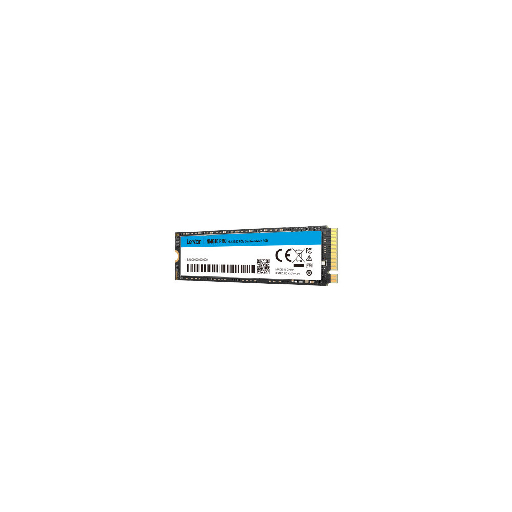 Lexar NM610 PRO 500 Go M.2 PCI Express 3.0 NVMe