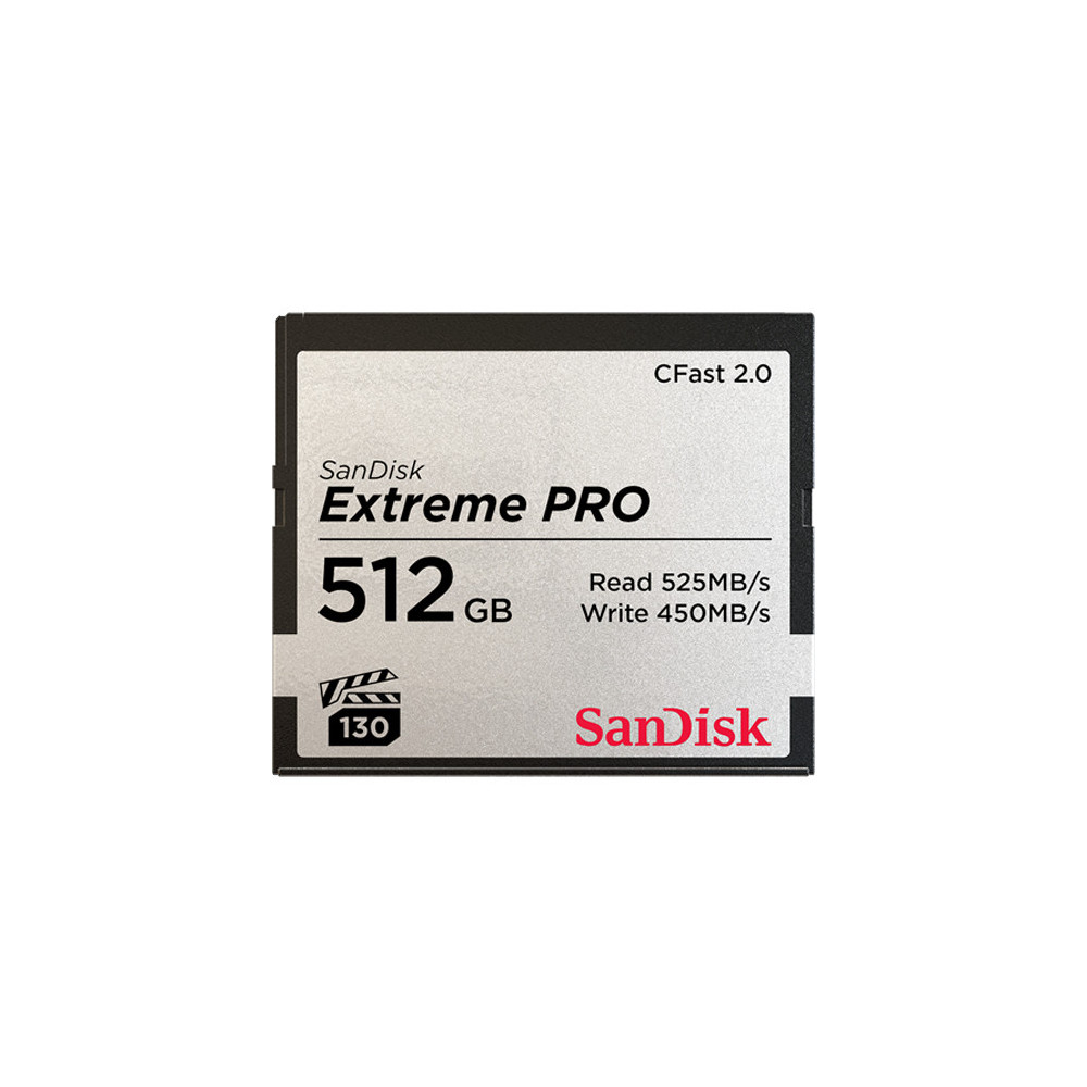 SanDisk Extreme Pro 512 Go CFast 2.0 SanDisk Extreme Pro 512 Go CFast 2.0