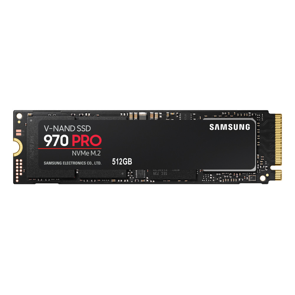 Samsung 970 PRO 512 Go M.2 PCI Express 3.0 NVMe V-NAND MLC Samsung 970 PRO 512 Go M.2 PCI Express 3.0 NVMe V-NAND MLC