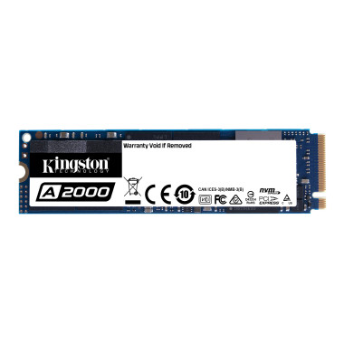 Kingston Technology A2000 250 Go M.2 PCI Express 3.0 NVMe 3D NAND