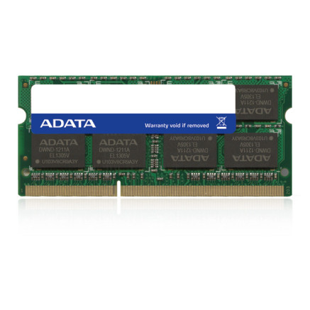ADATA ADDS1600W8G11-B module de mémoire 8 Go 1 x 8 Go DDR3 1600 MHz