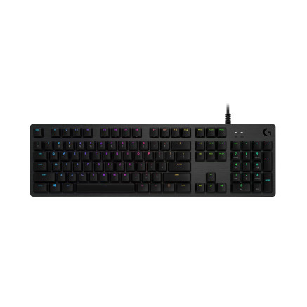 Logitech G G512 Carbon RGB Mechanical Gaming Keyboard clavier Jouer USB QWERTZ Allemand Charbon