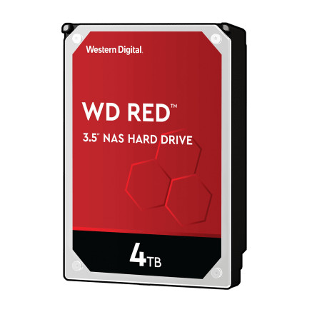 Western Digital Red disque dur 4 To 5400 tr min 256 Mo 3.5" Série ATA III
