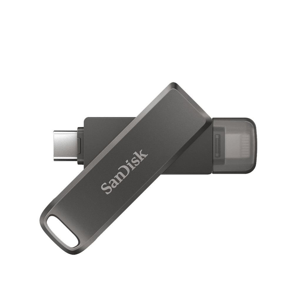 SanDisk iXpand lecteur USB flash 256 Go USB Type-C   Lightning 3.2 Gen 1 (3.1 Gen 1) Noir