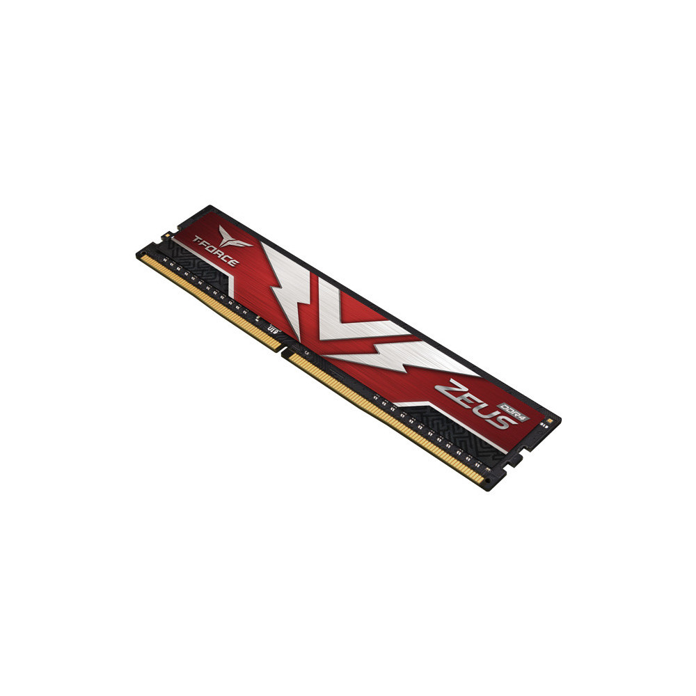 Team Group T-FORCE ZEUS TTZD48G3200HC2001 module de mémoire 8 Go 1 x 8 Go DDR4 3200 MHz Team Group T-FORCE ZEUS TTZD48G3200HC2001 module de mémoire 8 Go 1 x 8 Go DDR4 3200 MHz