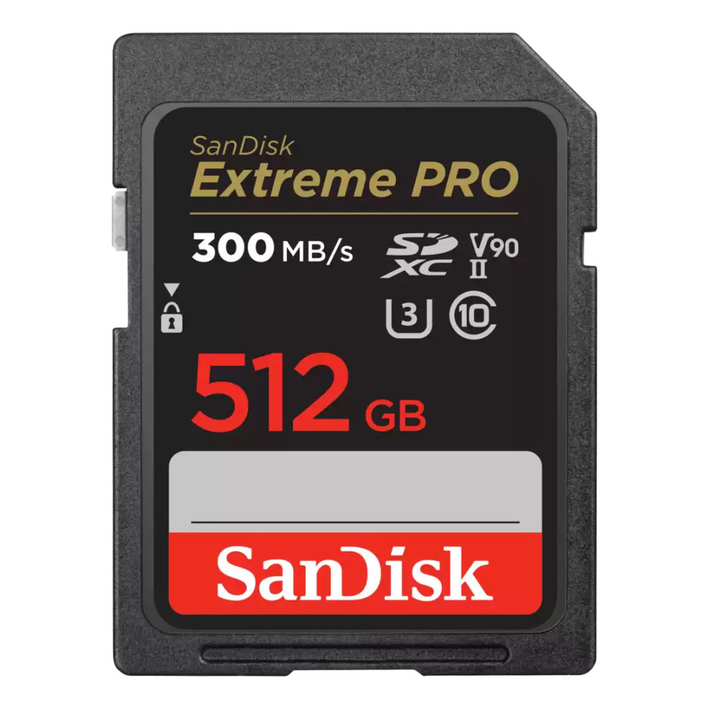 SanDisk Extreme PRO 512 Go SDXC UHS-II Classe 10 SanDisk Extreme PRO 512 Go SDXC UHS-II Classe 10