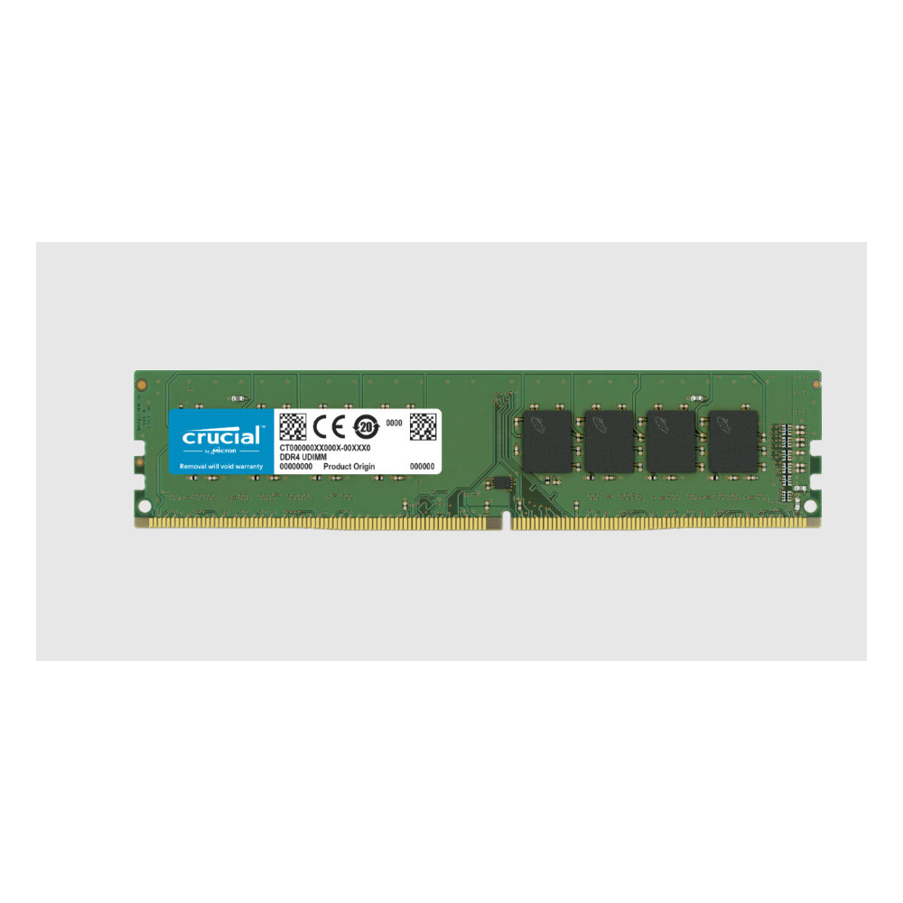 Crucial CT16G4DFS8266 module de mémoire 16 Go 1 x 16 Go DDR4 2666 MHz Crucial CT16G4DFS8266 module de mémoire 16 Go 1 x 16 Go DDR4 2666 MHz