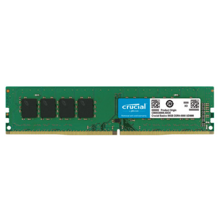 Crucial CB8GU2666 module de mémoire 8 Go 1 x 8 Go DDR4 2666 MHz