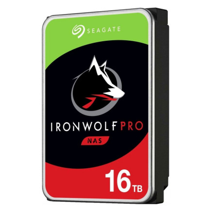 Seagate IronWolf Pro ST16000NE000 disque dur 16 To 7200 tr min 256 Mo 3.5" Série ATA III