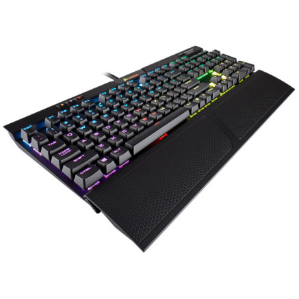 Corsair K70 RGB MK.2 clavier Jouer USB QWERTZ Allemand Noir