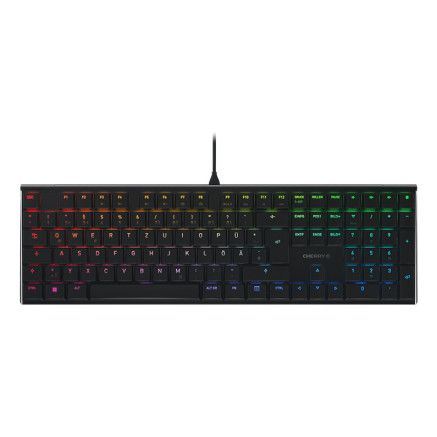 CHERRY MX 10.0N clavier Universel USB QWERTZ Allemand Noir