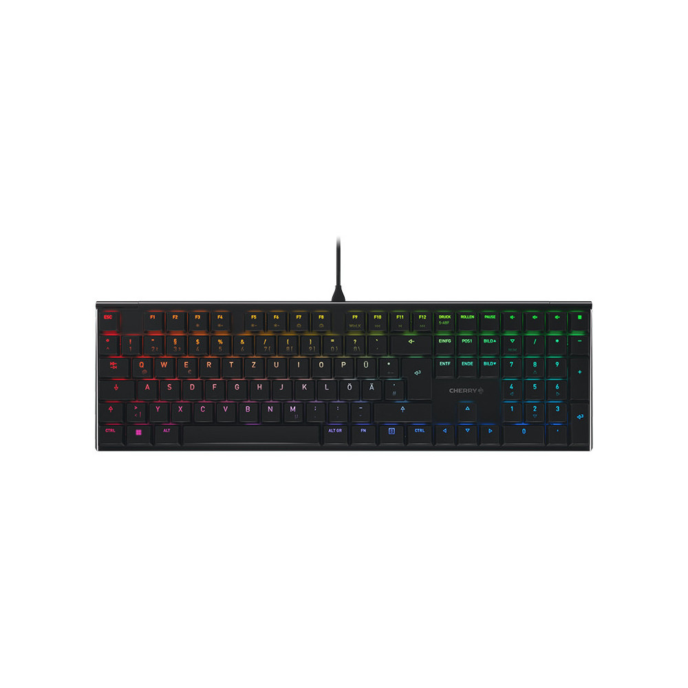 CHERRY MX 10.0N clavier Universel USB QWERTZ Allemand Noir CHERRY MX 10.0N clavier Universel USB QWERTZ Allemand Noir