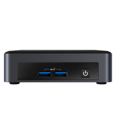 Intel NUC BKNUC8I3PNK barebone PC  poste de travail UCFF Noir i3-8145U BGA 1528 2,1 GHz