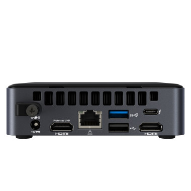 Intel NUC BKNUC8I3PNK barebone PC  poste de travail UCFF Noir i3-8145U BGA 1528 2,1 GHz