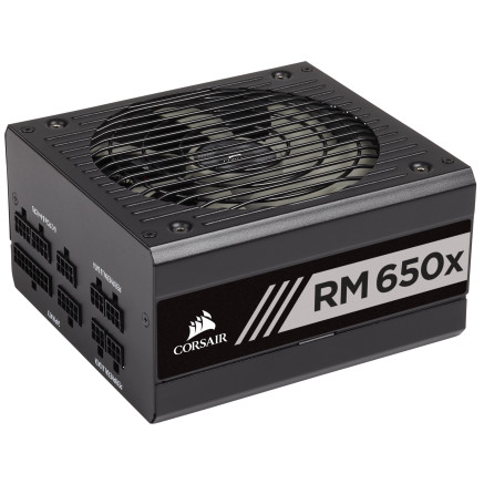 Corsair RMx Series RM650x unité d'alimentation d'énergie 650 W 24-pin ATX ATX Noir