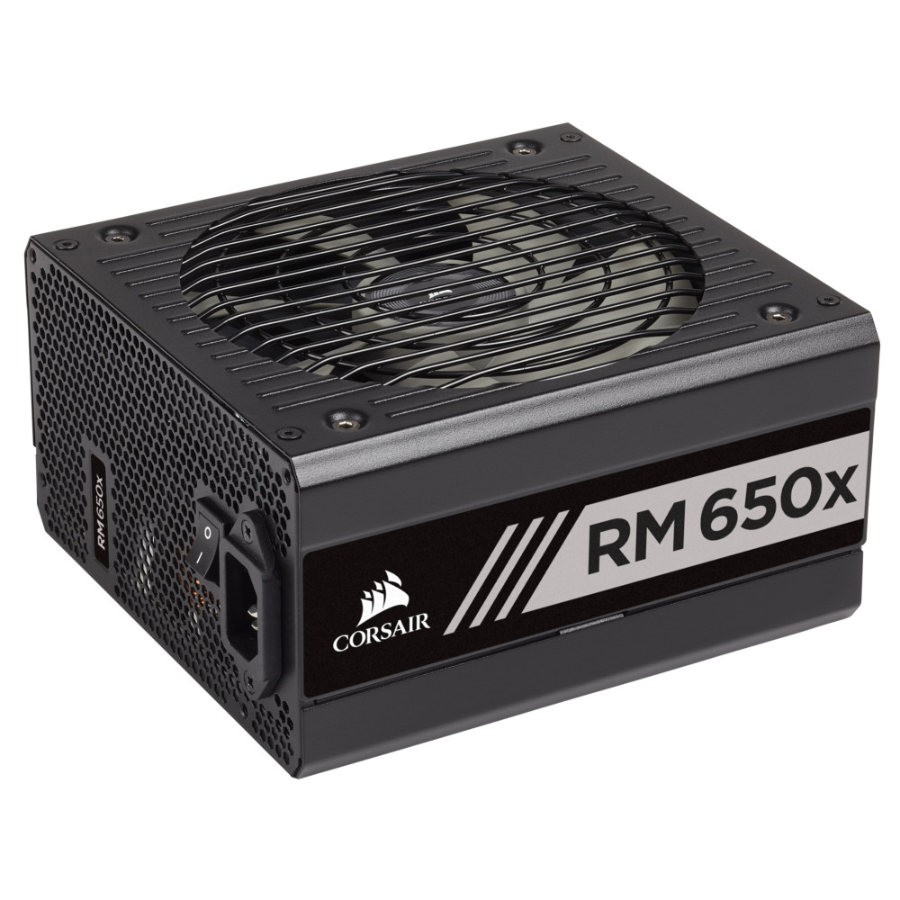 Corsair RMx Series RM650x unité d'alimentation d'énergie 650 W 24-pin ATX ATX Noir