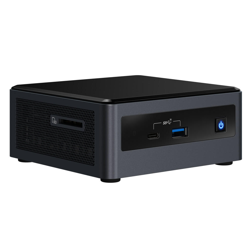 Intel NUC 10 Performance kit - NUC10i3FNHN UCFF Noir i3-10110U BGA 1528 2,1 GHz