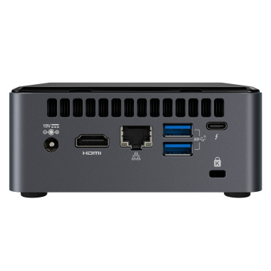 Intel NUC 10 Performance kit - NUC10i3FNHN UCFF Noir i3-10110U BGA 1528 2,1 GHz