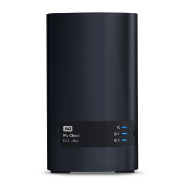 Western Digital My Cloud EX2 Ultra NAS Bureau Marvell Armada 385 1 Go DDR3 16 To HDD My Cloud OS Noir