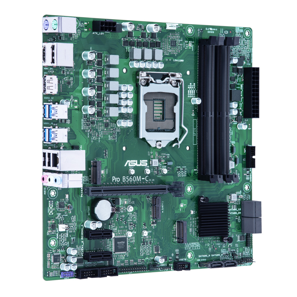 ASUS PRO B560M-C CSM Intel B560 LGA 1200 (Socket H5) micro ATX