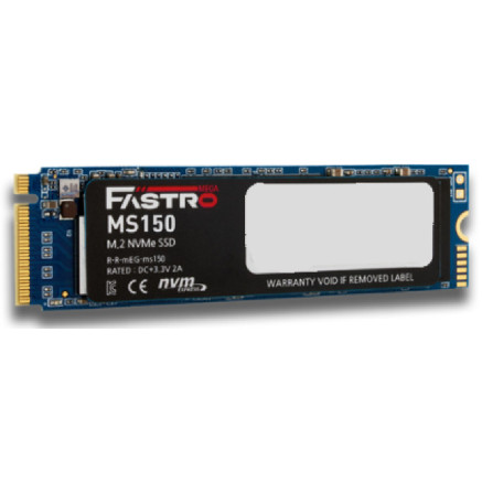 FASTRO MS150-512GTS disque SSD 512 Go M.2 PCI Express 3.0 NVMe 3D TLC NAND