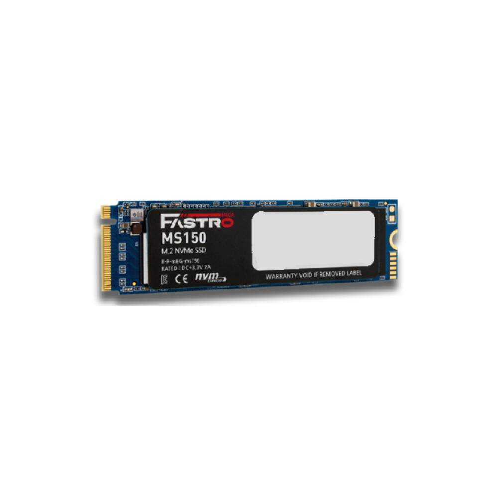 FASTRO MS150-512GTS disque SSD 512 Go M.2 PCI Express 3.0 NVMe 3D TLC NAND FASTRO MS150-512GTS disque SSD 512 Go M.2 PCI Express 3.0 NVMe 3D TLC NAND