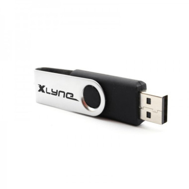 xlyne Swing SWG lecteur USB flash 64 Go USB Type-A 2.0 Noir, Argent