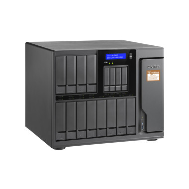 QNAP TS-1635AX NAS Bureau Marvell Armada 8040 8 Go DDR4 0 To QNAP QTS Noir