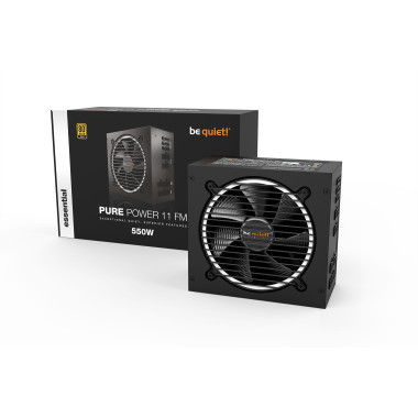 be quiet! PURE POWER 11 550W FM unité d'alimentation d'énergie 20+4 pin ATX ATX Noir