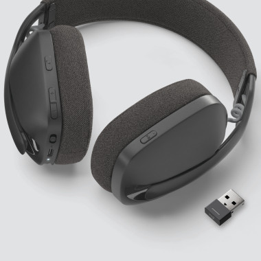 Logitech Zone Vibe 125 Casque Sans fil Arceau Bureau Centre d'appels Bluetooth Graphite