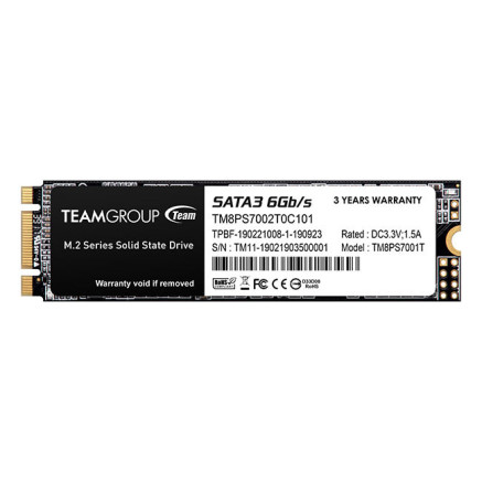 Team Group MS30 M.2 SATA SSD 2 To Série ATA III